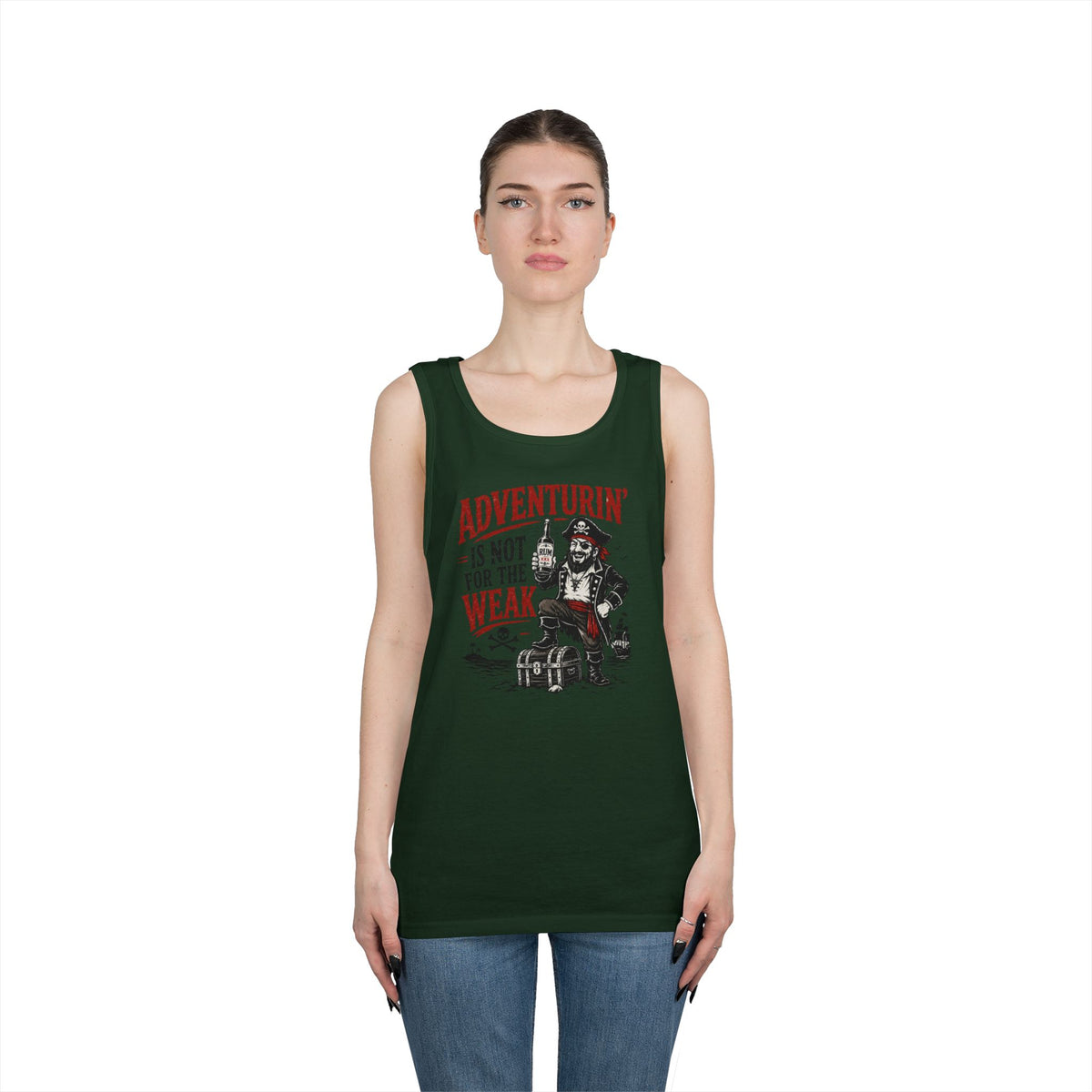 Adventurin' Is Not For The Weak Vintage Tank Top
