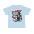Adventurin' Is Not for the Weak Pirate Tee | Vintage Treasure Chest Design Tee Shirt