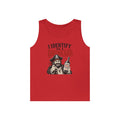 I Identify As A Drunkard Tank Top | Pirate Illustration, Funny Bar Tank Top