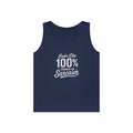 100% Chance of Sarcasm Tank Top | Sarcastic Typography Tank Top