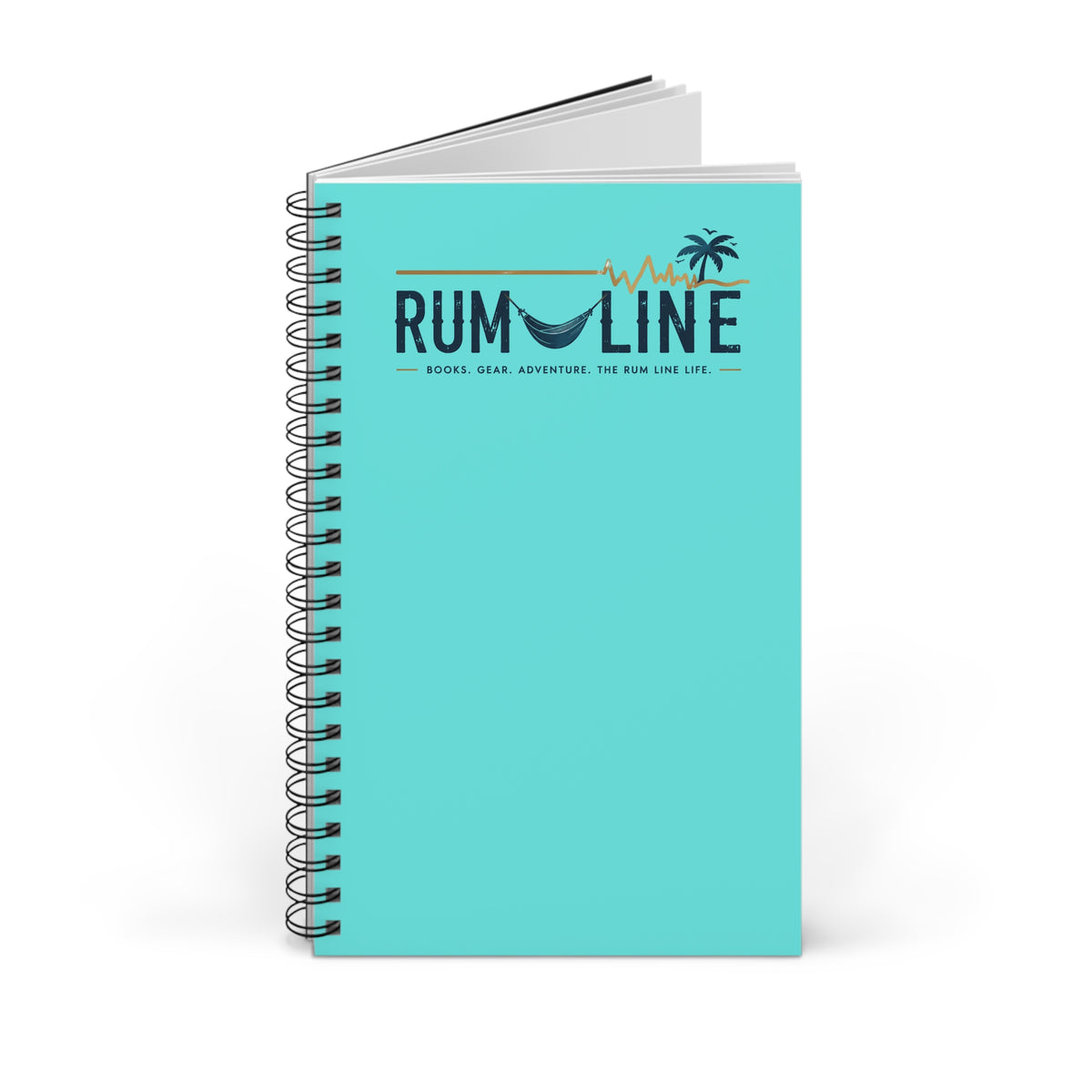 Rum Line Spiral Journal — Tropical Hammock Travel Notebook