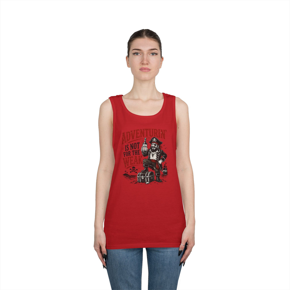 Adventurin' Is Not For The Weak Vintage Tank Top