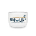 Rum Line 25oz Ceramic Latte Mug — Tropical Palm & Hammock Coffee Cup