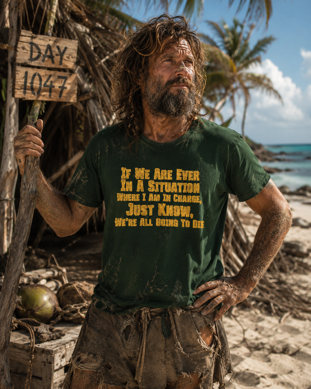 If We Are Ever In A Situation Text Tee | Funny Quote Tee Shirt