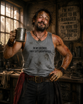 In My Defense I Was Left Unsupervised Tank Top | Funny Quote Casual Tank Top