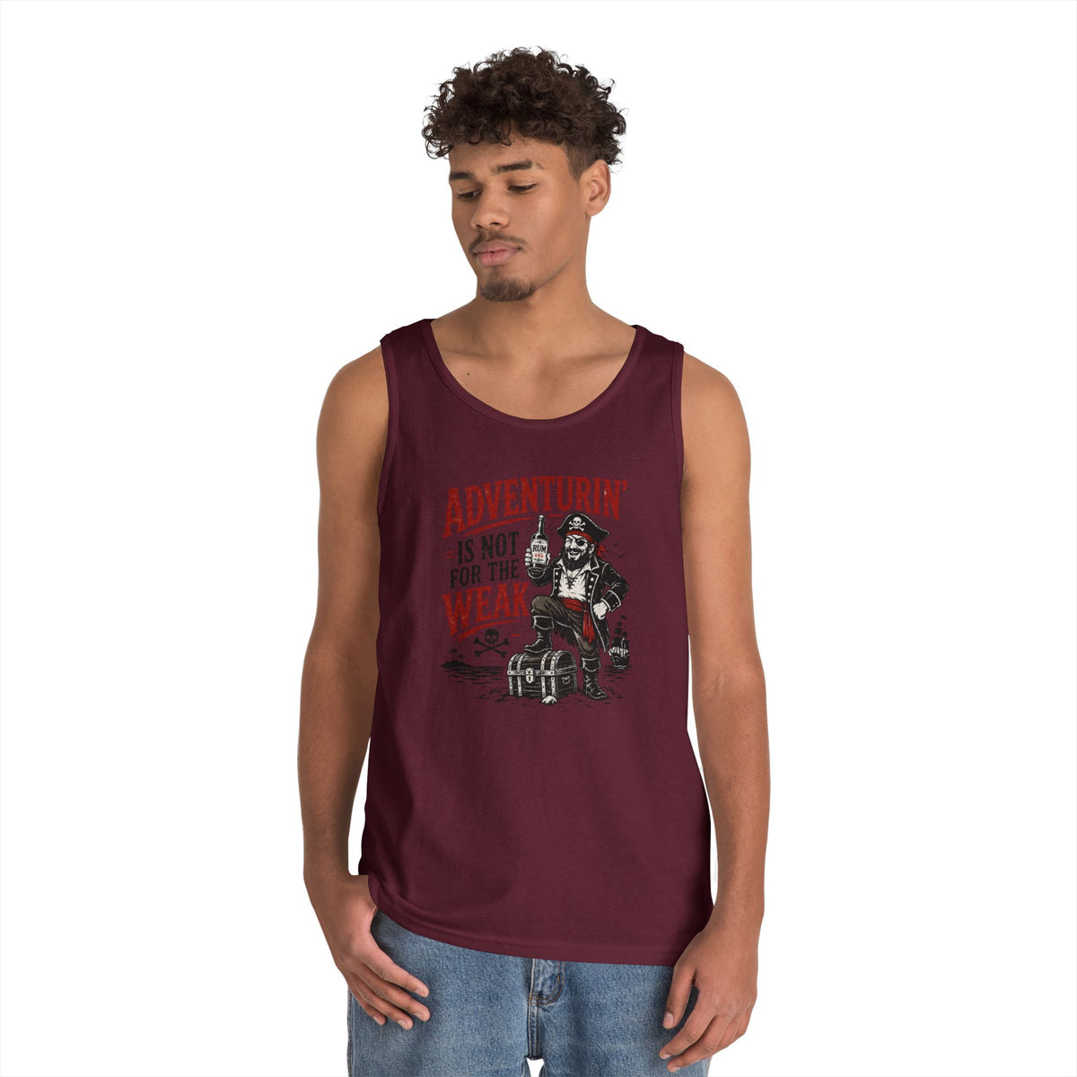 Adventurin' Is Not For The Weak Vintage Tank Top