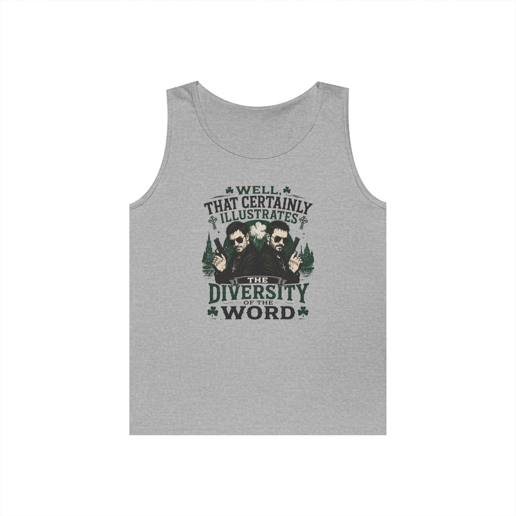 That Certainly Illustrates the Diversity Word Tank Top