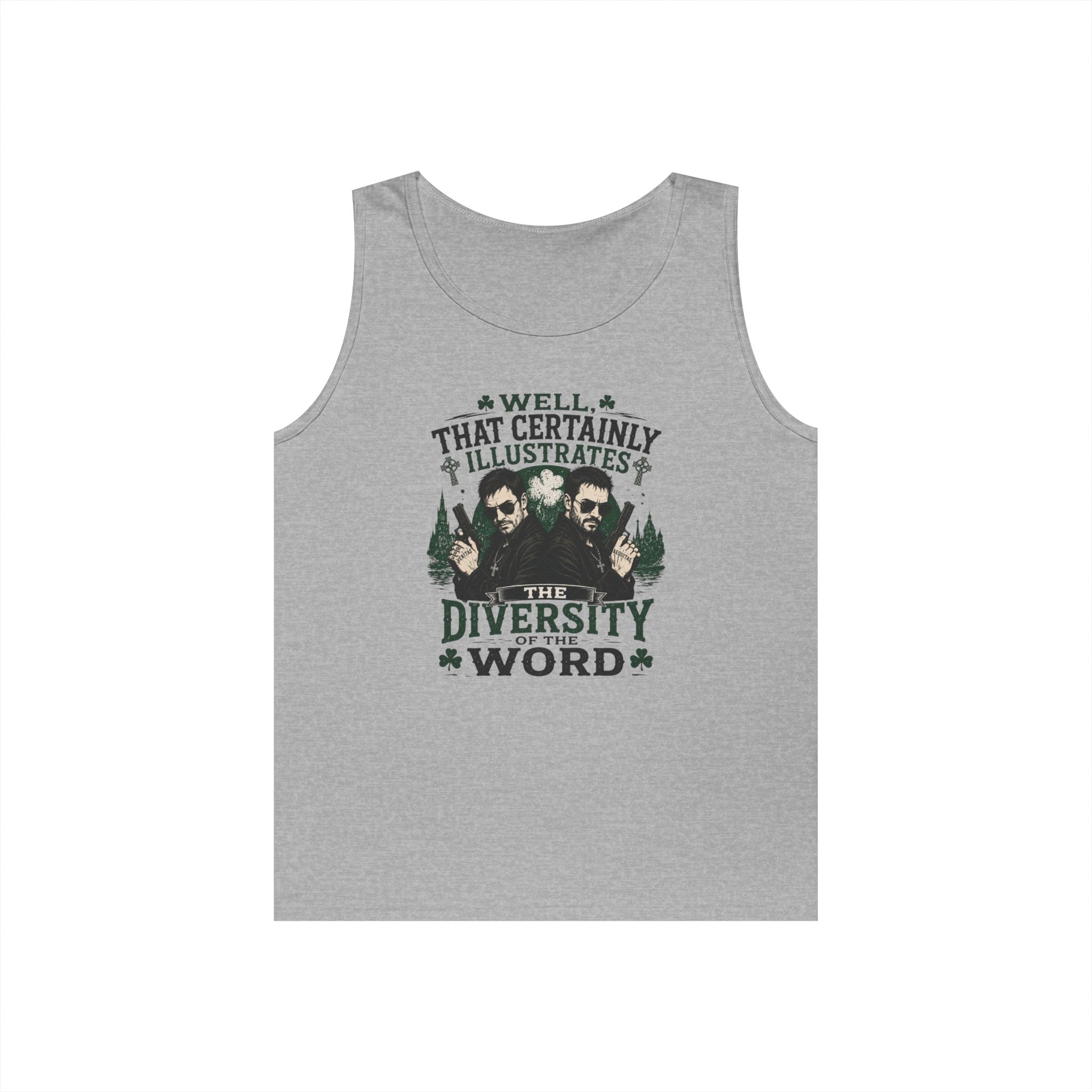 That Certainly Illustrates the Diversity Word Tank Top