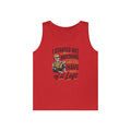 Started Out With Nothing skeleton graphic Tank Top | Funny Skull Quote
