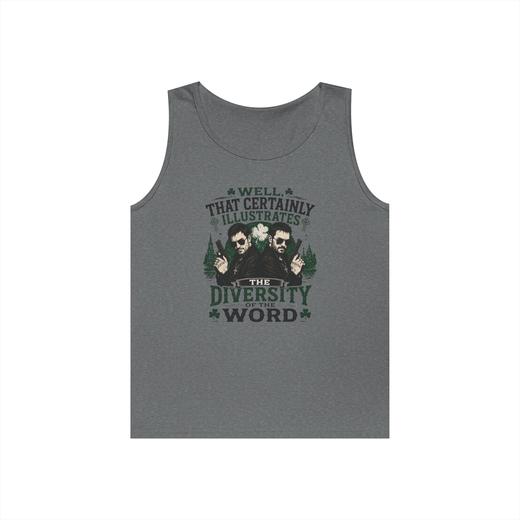 That Certainly Illustrates the Diversity Word Tank Top