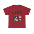 Fluent in Sarcasm Pirate Tee | Funny Pirate Skull Illustration, Sarcastic Quote Tee Shirt