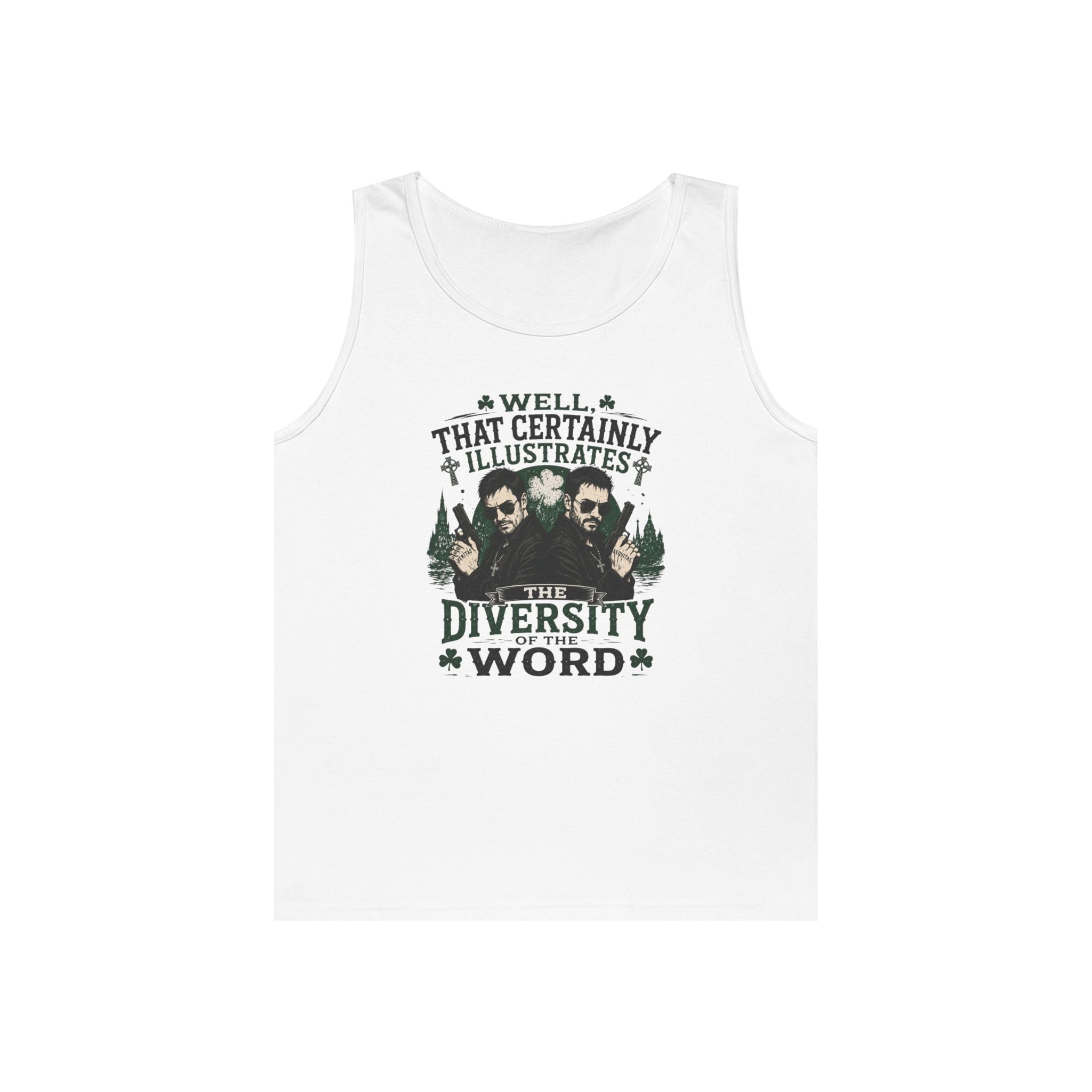 That Certainly Illustrates the Diversity Word Tank Top