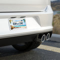 Beach “Rum-Line” License Plate – Tropical Palm & Cocktail Car Tag