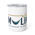 Rum Line Insulated Coffee Mug – Adventure Hammock Design, 10oz Travel Tumbler